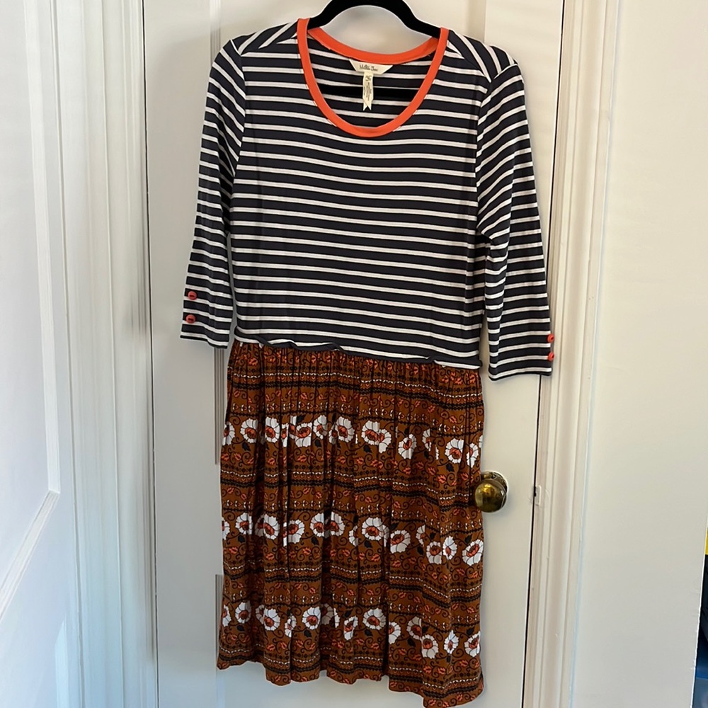 Medium Matilda Jane Striped Floral Winsome Dress